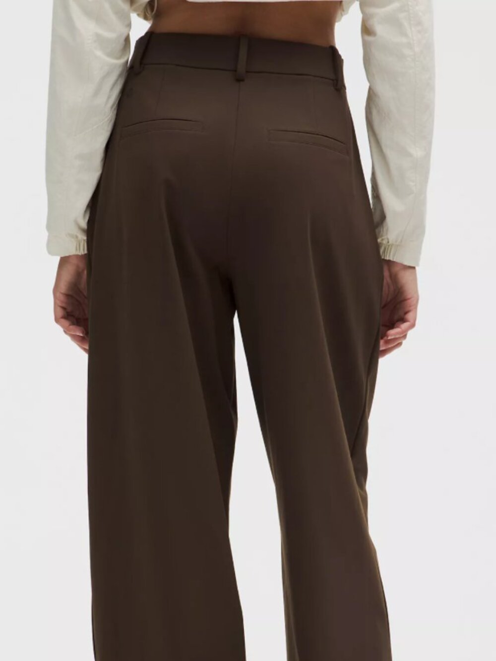 lululemon athletica Daydrift High-Rise Wide-Leg Trouser - Brown (Mahogany Muse)